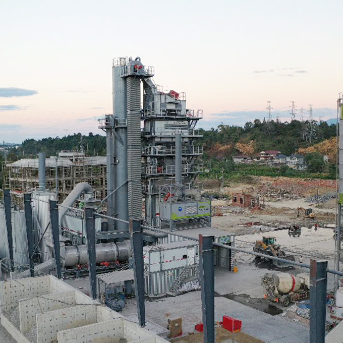 Полностью автоматический асфальтосмесительный завод